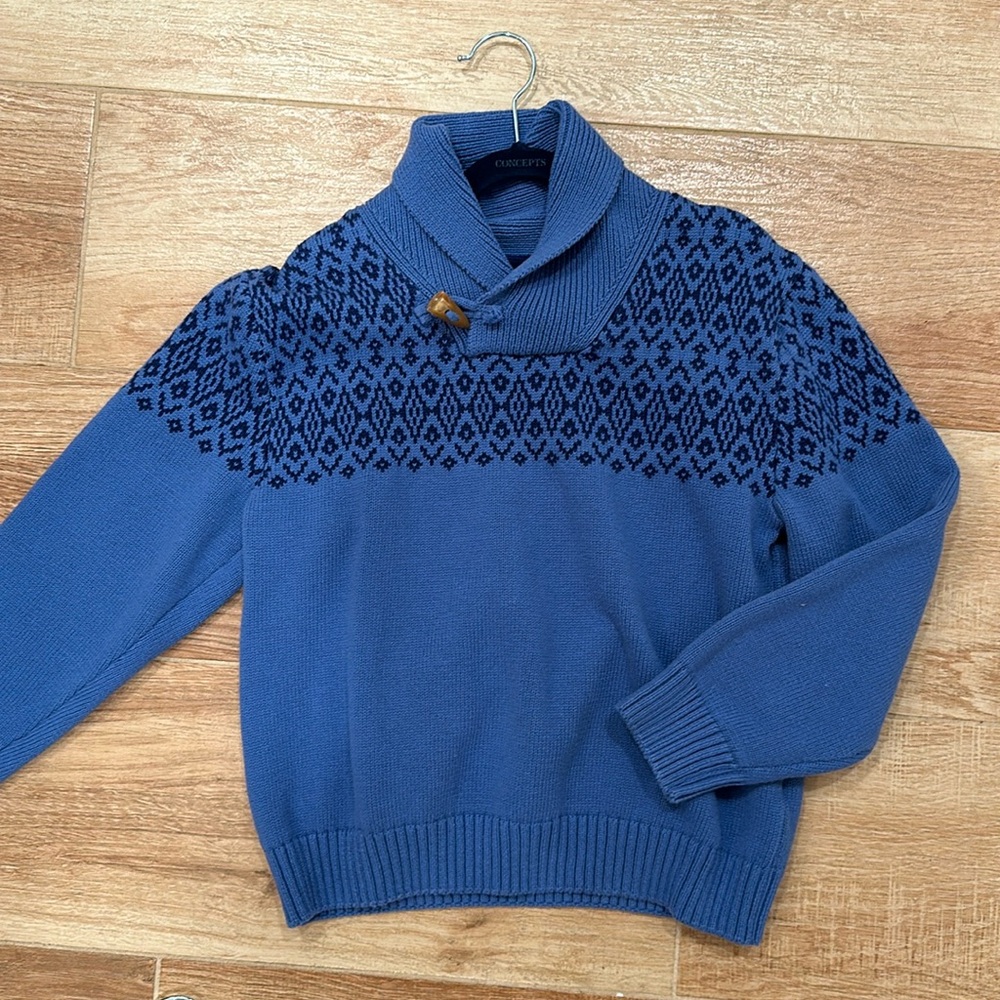 Boys Fair Isle sweater - never worn